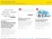 Tablet Screenshot of beyazfare.com